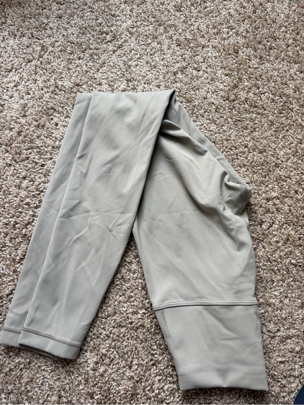 lululemon athletica Light Gray Leggings